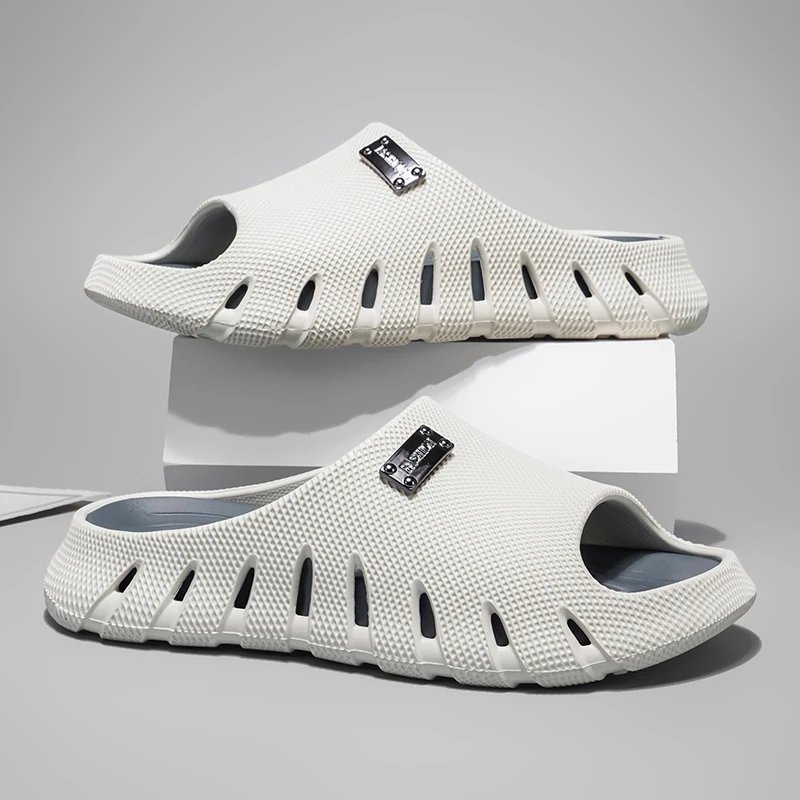 Summer Men's Slippers Indoor Outdoor Sandals Soft Comfortable Slides Beach Clogs Men Casual Shoes Male House Bathroom Slippers
Summer Men's Slippers Indoor Outdoor Sandals Soft Comfortable Slides Beach Clogs Men Casual Shoes Male House Bathroom Slippers