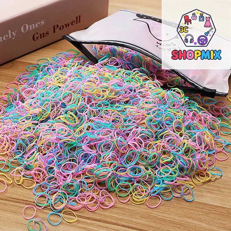 1000 шт., красочные одноразовые резинки для девочек, эластичные ленты для волос, повязка на голову, детские ленты-держатели для хвоста, аксессуары для детей
1000 шт., красочные одноразовые резинки для девочек, эластичные ленты для волос, повязка на голову, детские ленты-держатели для хвоста, аксессуары для детей