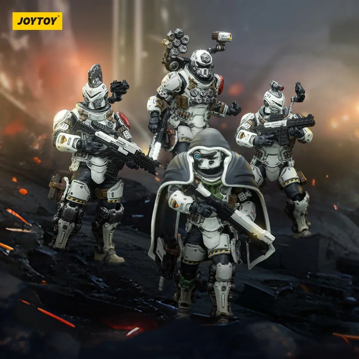 JOYTOY Battle Star 1/18 Anime 10.7cm Deafness Expeditionary Forces 09th Legion Assault Company Action Figures
JOYTOY Battle Star 1/18 Anime 10.7cm Deafness Expeditionary Forces 09th Legion Assault Company Action Figures