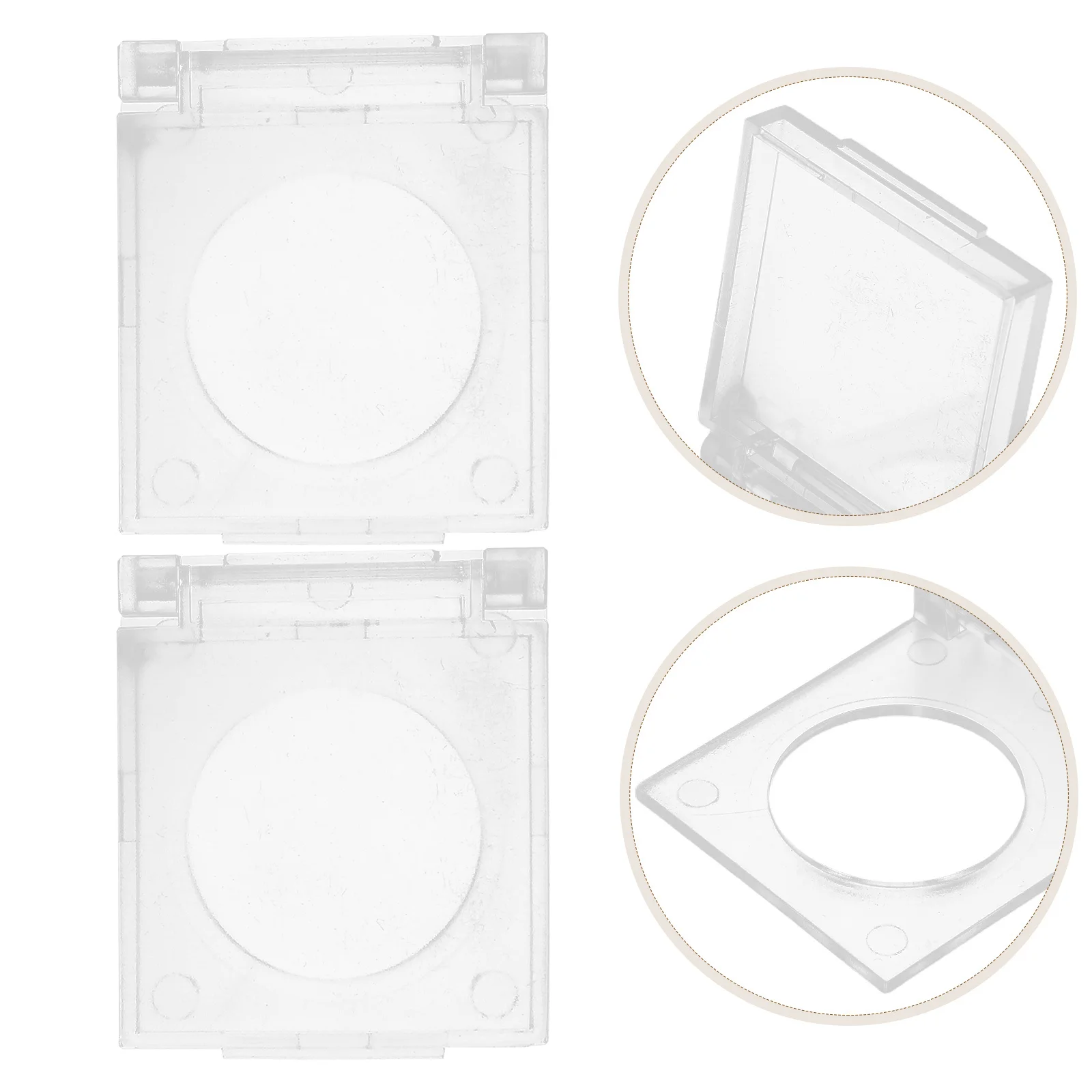 2pcs 19Mm Power Button Cover Waterproof Switch Protector For Rhinestone Art Light Pad Table Lamp Touch Panel Industrial Control 
2pcs 19Mm Power Button Cover Waterproof Switch Protector For Rhinestone Art Light Pad Table Lamp Touch Panel Industrial Control