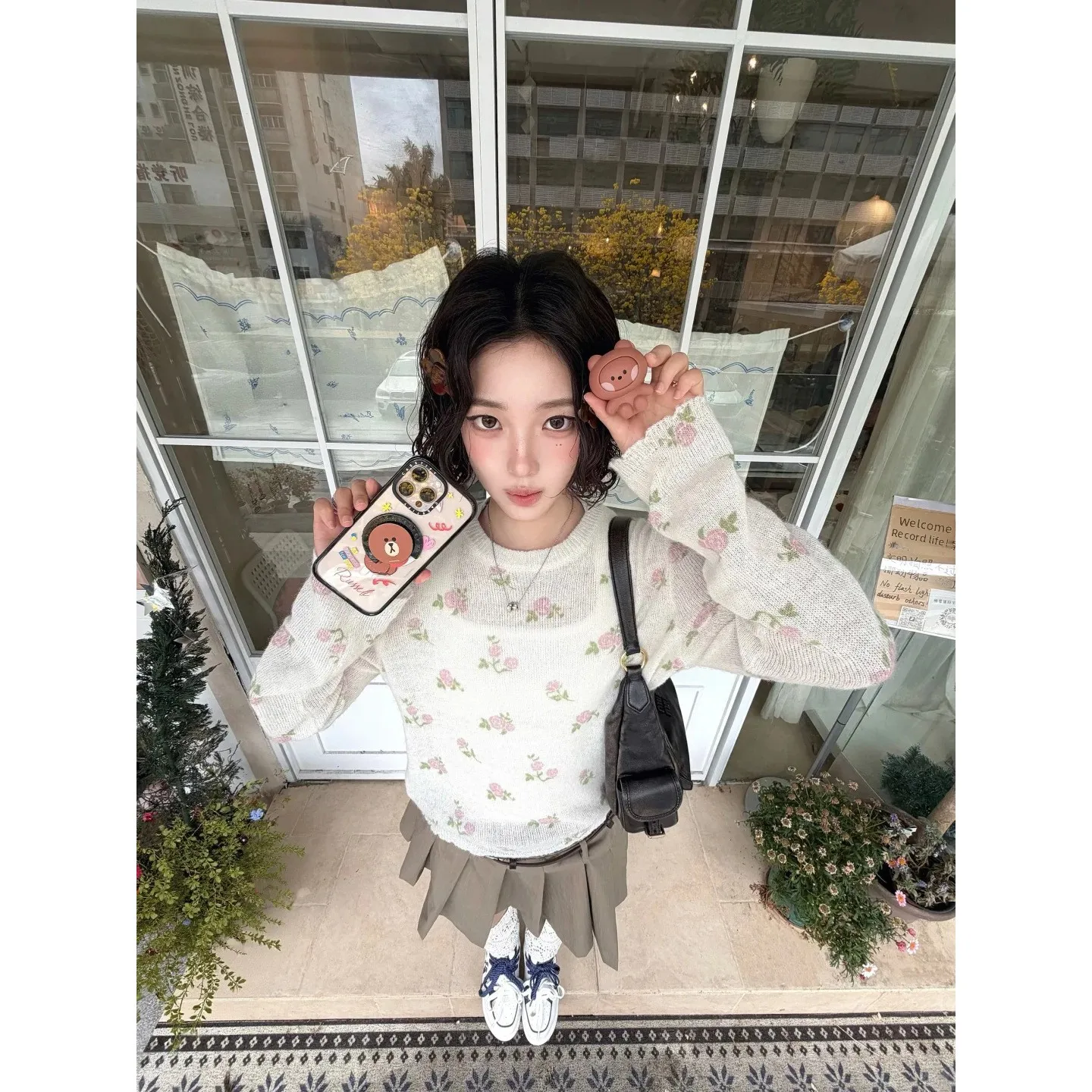 Sweet Soft Floral Pattern Long Sleeve Knitted Sweater Cover up Spring 2026 Polyester Fiber Unisex Regular Thickness
Sweet Soft Floral Pattern Long Sleeve Knitted Sweater Cover up Spring 2026 Polyester Fiber Unisex Regular Thickness