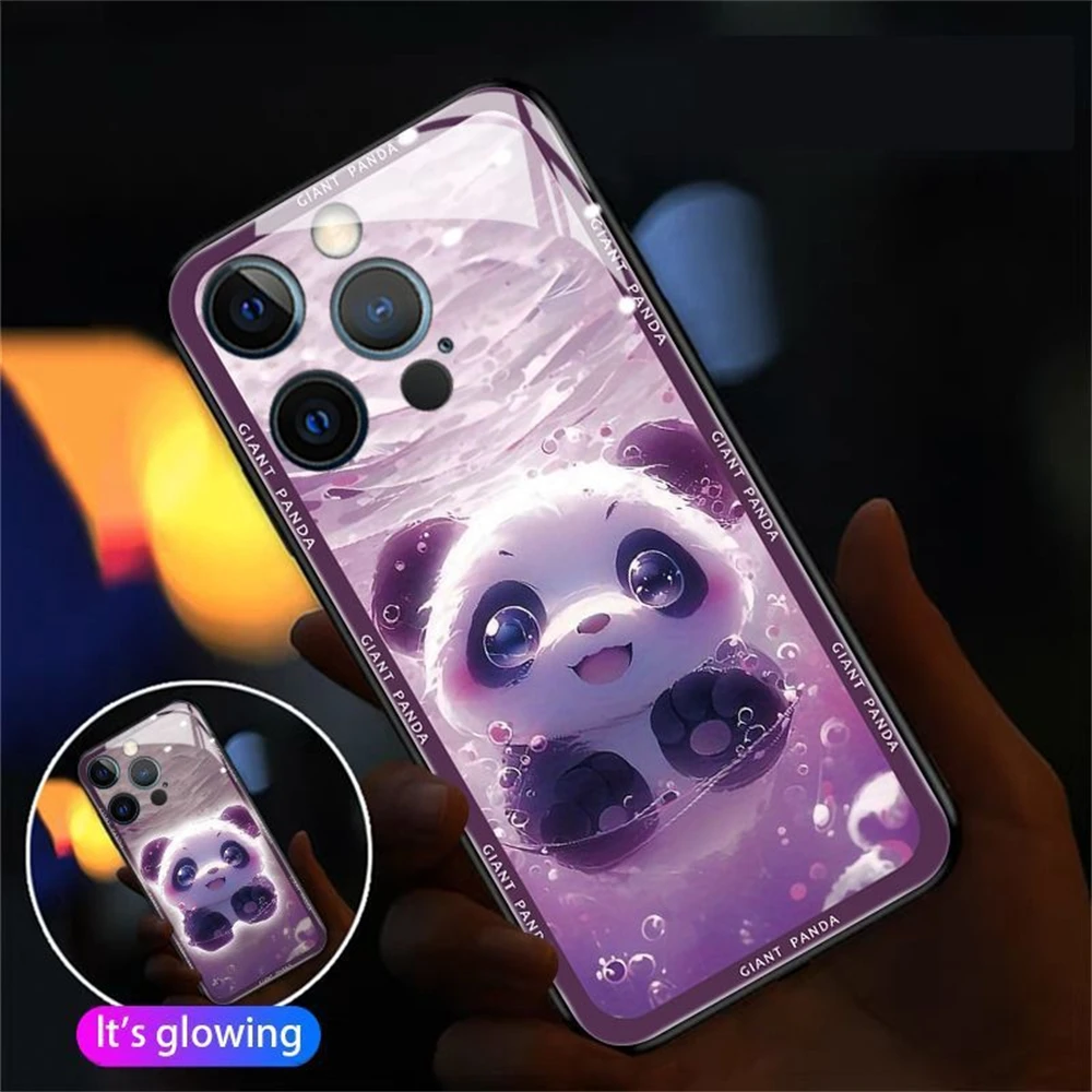 Чехол для телефона со светодиодной подсветкой и 3D мультяшной пандой, светящийся чехол для Samsung S25 S24 S23 S22 S21 S20 FE Note20 Plus Ultra
Чехол для телефона со светодиодной подсветкой и 3D мультяшной пандой, светящийся чехол для Samsung S25 S24 S23 S22 S21 S20 FE Note20 Plus Ultra