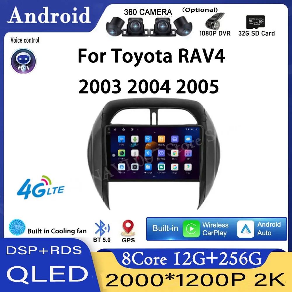 9-дюймовый Android 14 для Toyota RAV4 2003 2004 2005 Автомобильный GPS-радио 4G + WIFI Видео Мультимедийный плеер Стерео 2,5D Сенсорный экран Авто
9-дюймовый Android 14 для Toyota RAV4 2003 2004 2005 Автомобильный GPS-радио 4G + WIFI Видео Мультимедийный плеер Стерео 2,5D Сенсорный экран Авто