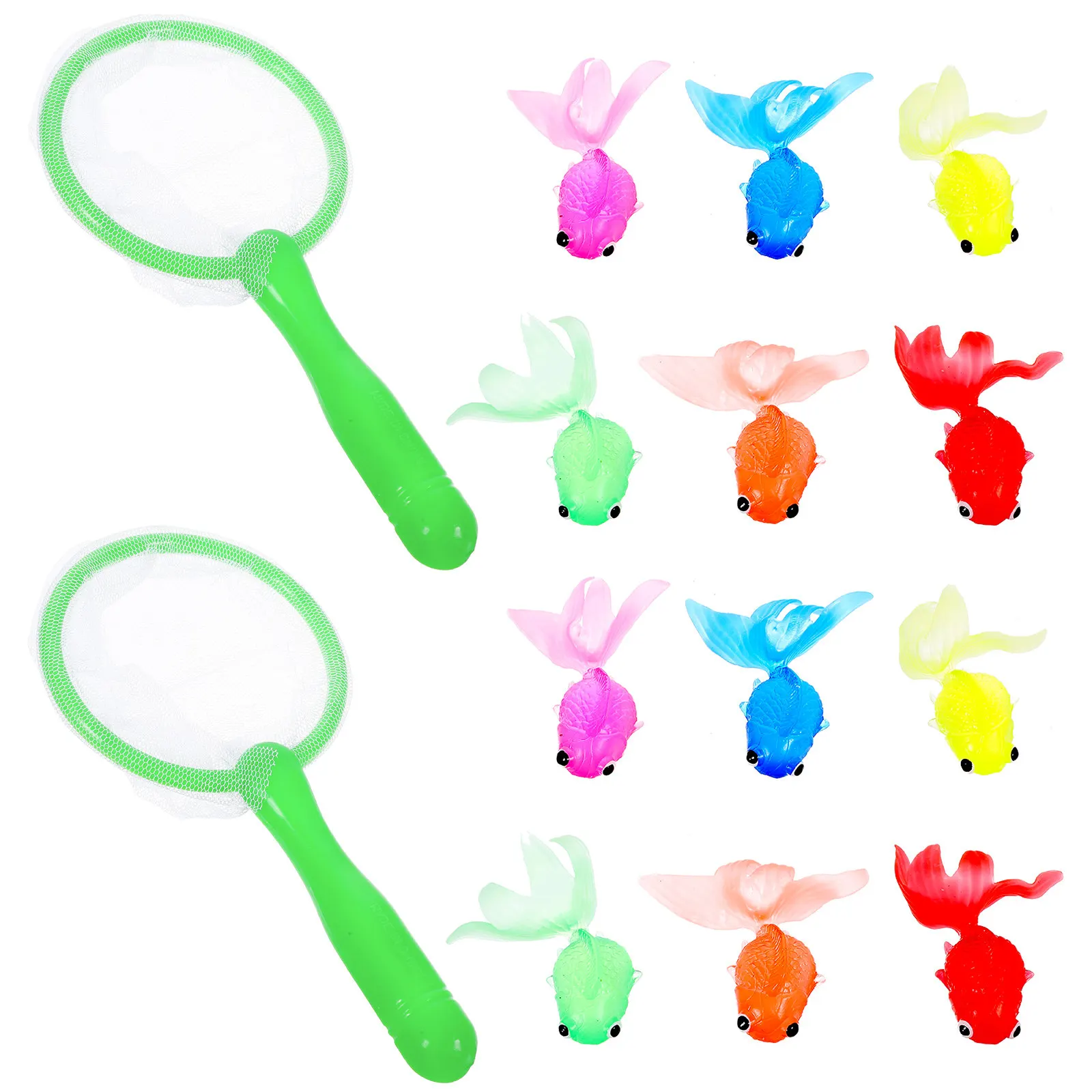 Набор игрушек для рыбалки из мягкой резины в виде золотых рыбок для детей, игрушки для ванной из TPR, игра-аквариум, развивающая игра-рыбалка для детей, пластиковый контейнер для хранения
Набор игрушек для рыбалки из мягкой резины в виде золотых рыбок для детей, игрушки для ванной из TPR, игра-аквариум, развивающая игра-рыбалка для детей, пластиковый контейнер для хранения