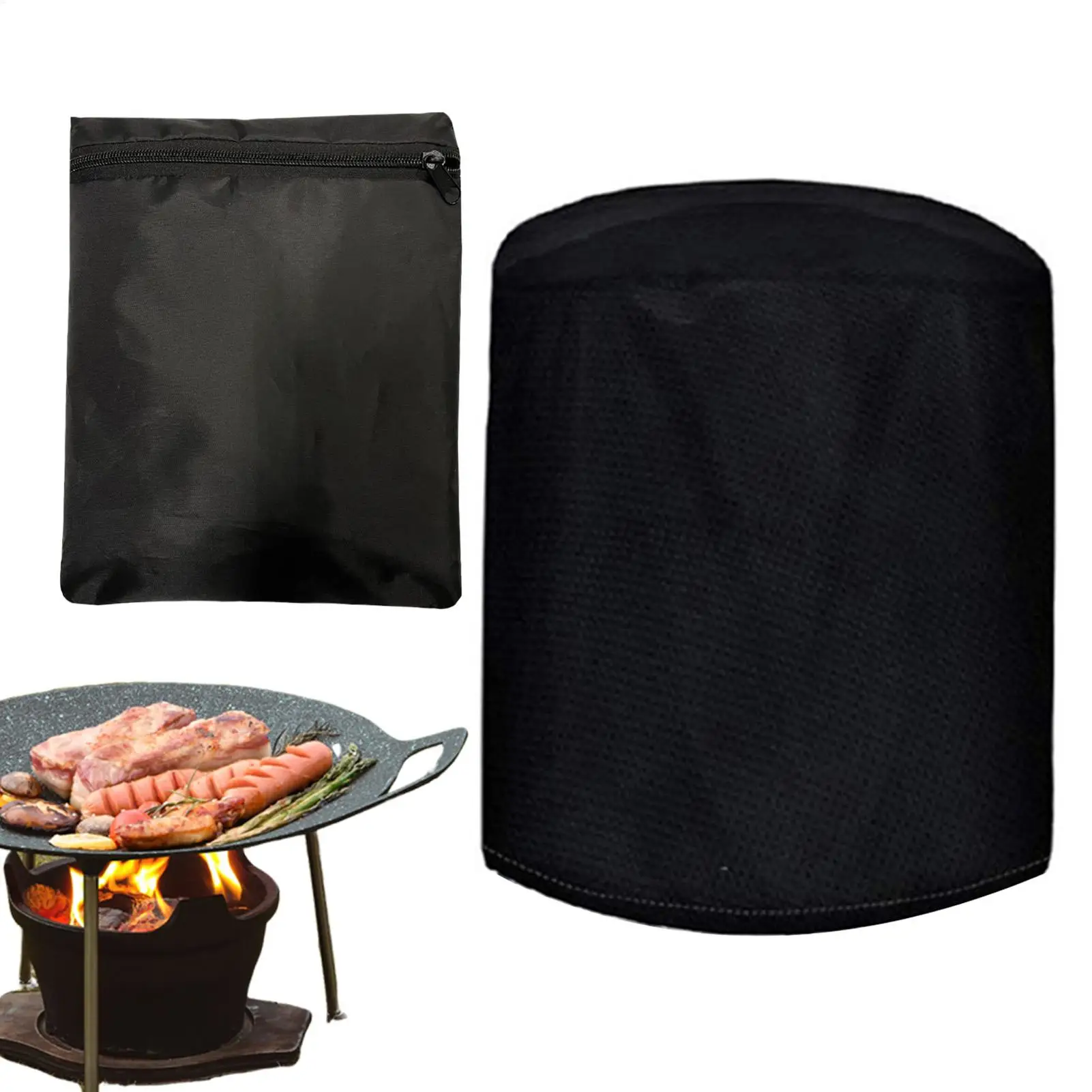 Heavy Duty 210D Waterproof BBQ Grill Cover UV Resistant with Drawstring for Round Grills, Patio, Camping & Outdoor
Heavy Duty 210D Waterproof BBQ Grill Cover UV Resistant with Drawstring for Round Grills, Patio, Camping & Outdoor