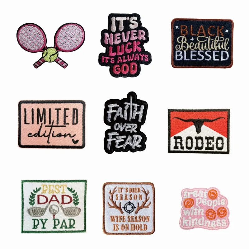 English Letters Rectangle Tennis Golf Iron-on Sew Embroidery Badge Patches DIY T-shirt Hat Backpack Clothing Applique Sticker
English Letters Rectangle Tennis Golf Iron-on Sew Embroidery Badge Patches DIY T-shirt Hat Backpack Clothing Applique Sticker