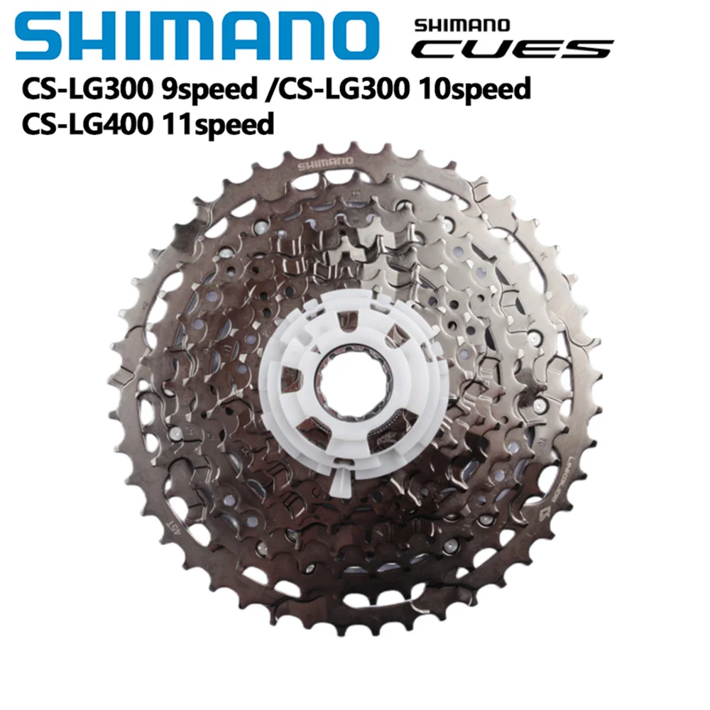 Shimano CUES LG300 Cassette CS-LG400 MTB Bicycle 11-45T 11-50T 11-Speed 9S 11-36T 10S Linkglide Cassette Mountain Bike Original
Shimano CUES LG300 Cassette CS-LG400 MTB Bicycle 11-45T 11-50T 11-Speed 9S 11-36T 10S Linkglide Cassette Mountain Bike Original