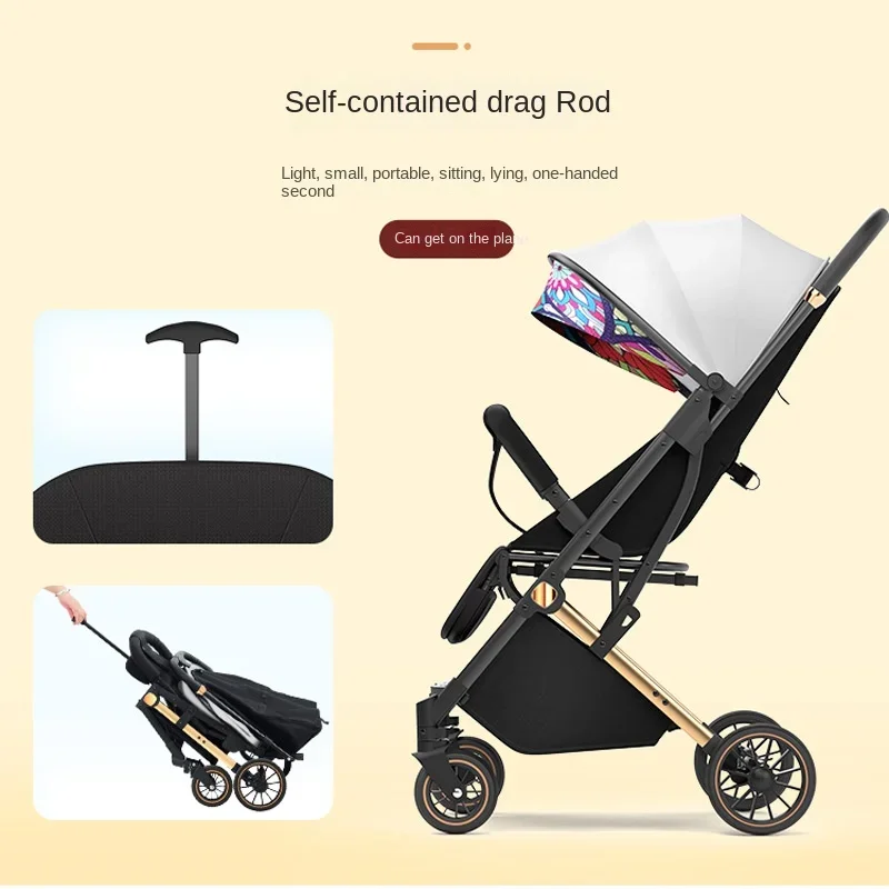 Lightweight Stroller Newborn Baby Two-way Swivel Seat High Landscape Foldable Travel Stroller Trolley Four Wheel Baby Stroller
Lightweight Stroller Newborn Baby Two-way Swivel Seat High Landscape Foldable Travel Stroller Trolley Four Wheel Baby Stroller