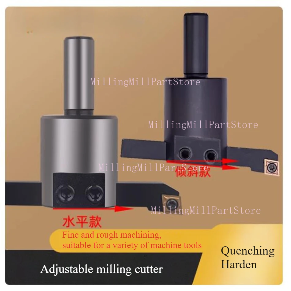 CNC Milling Machine Plane Adjustable Size Flying Surface Smooth Surface Cutter Bar Machining Center Plane Facing Cut
CNC Milling Machine Plane Adjustable Size Flying Surface Smooth Surface Cutter Bar Machining Center Plane Facing Cut