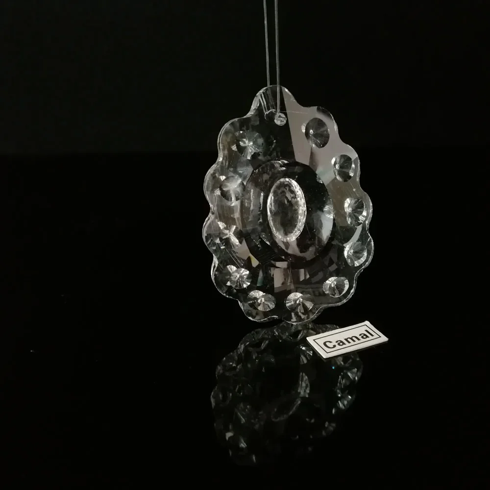 Camal 2PCS 46mm K9 Clear Peacock w/ Dots Crystal Glass Prisms Pendants Drop SunCatcher Lamp Lighting Chandelier Parts Hanging
Camal 2PCS 46mm K9 Clear Peacock w/ Dots Crystal Glass Prisms Pendants Drop SunCatcher Lamp Lighting Chandelier Parts Hanging