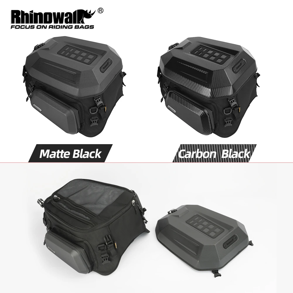 Rhinowalk Motor Tail Seat Bag 23L-35L Expandable Hard Shell Saddlebag Motorcycle Travel Riding Full-Face Helmet Storage Backpack
Rhinowalk Motor Tail Seat Bag 23L-35L Expandable Hard Shell Saddlebag Motorcycle Travel Riding Full-Face Helmet Storage Backpack