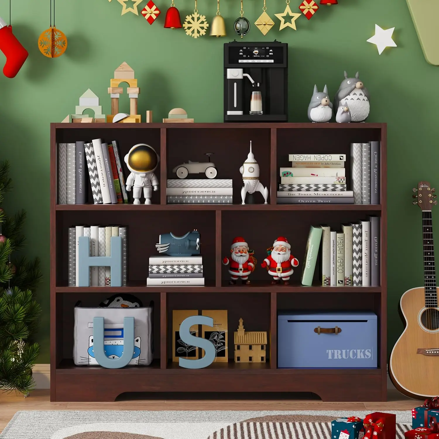 Book Shelf, 8 Cubes Storage Organizer, 3-Tier Open Shelf Wooden Bookcase, Freestanding Cherry Bookshelf Cube Shelf For Bedroom,
Book Shelf, 8 Cubes Storage Organizer, 3-Tier Open Shelf Wooden Bookcase, Freestanding Cherry Bookshelf Cube Shelf For Bedroom,