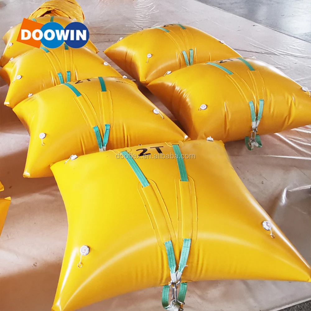 HF Welding PVC Coated Fabric Lifting Bag Enclosed Pillow Type Flotation Underwater Air Lifting Bag for Underwater Works
HF Welding PVC Coated Fabric Lifting Bag Enclosed Pillow Type Flotation Underwater Air Lifting Bag for Underwater Works