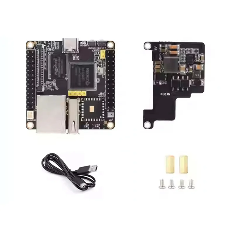 Для Luckfox Nova RK3308B макетная плата с модулем POE встроенный EMMC-8GB 512 МБ DDR3 кодек аудио декодер модуль VAD
Для Luckfox Nova RK3308B макетная плата с модулем POE встроенный EMMC-8GB 512 МБ DDR3 кодек аудио декодер модуль VAD