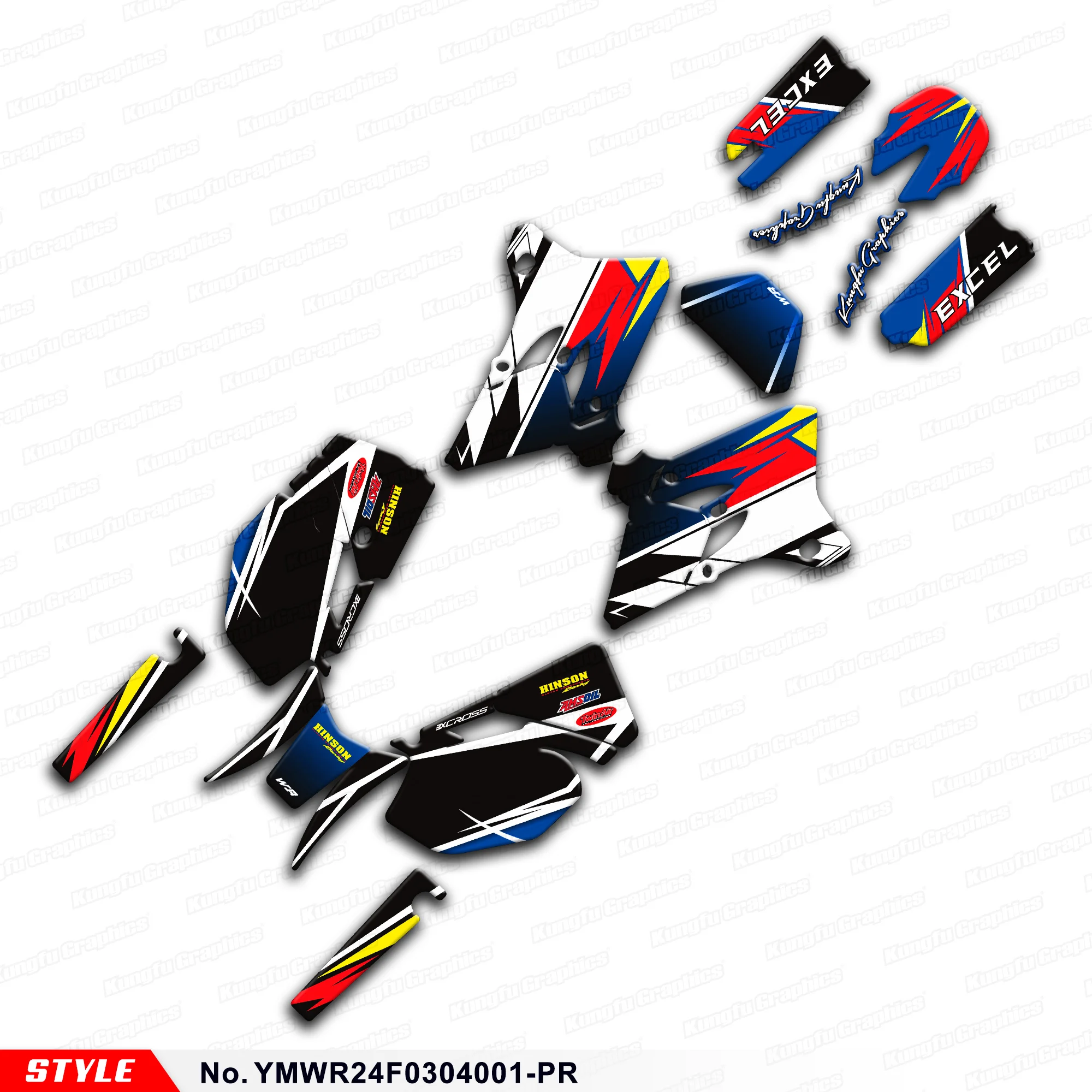 JY RACING Graphics Skin Graphics for Yamaha WR250F WR450F 2003 2004, YMWR24F0304001-PR
JY RACING Graphics Skin Graphics for Yamaha WR250F WR450F 2003 2004, YMWR24F0304001-PR