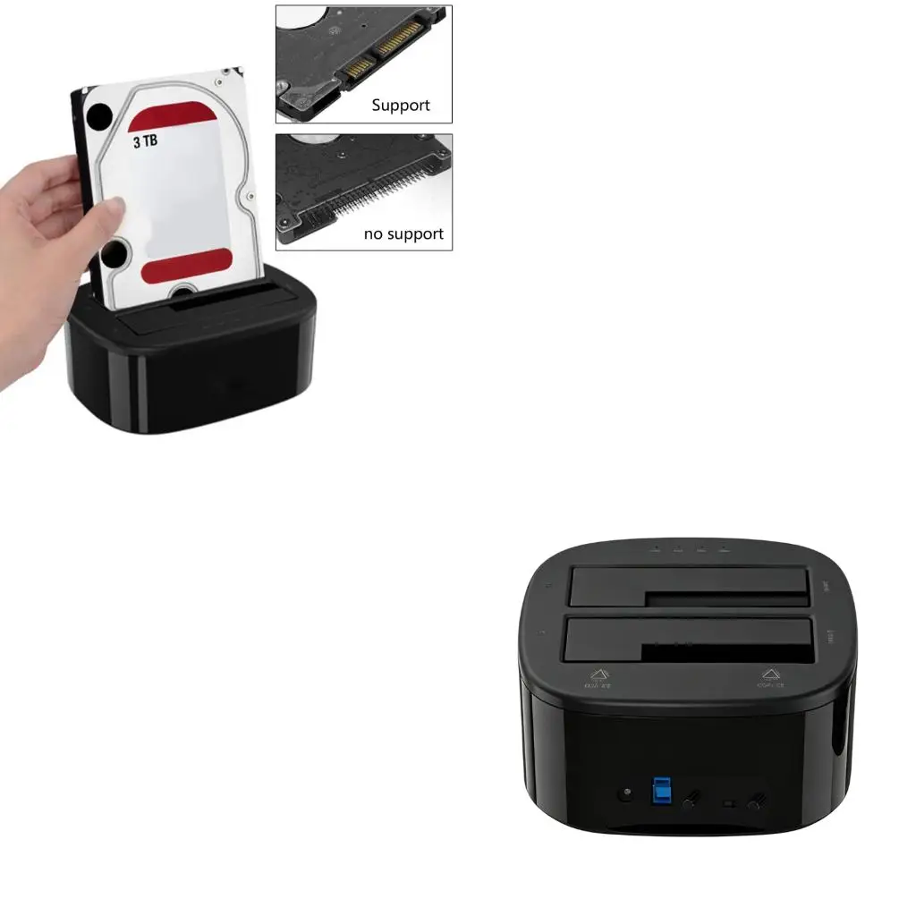 Universal Hard Drive Docking Station With Quick Installation For Multiple Interfaces HDD SSD Data Transfer And Backup high
Universal Hard Drive Docking Station With Quick Installation For Multiple Interfaces HDD SSD Data Transfer And Backup high