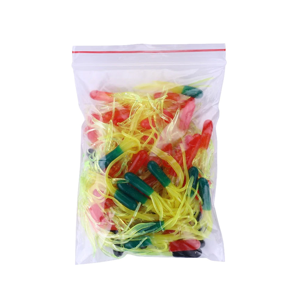 50g Pack Hollow Tube Insect Baits Realistic Octopus Shape Eco Material Fishing Soft Lures Artificial Bait Outdoor Gear
50g Pack Hollow Tube Insect Baits Realistic Octopus Shape Eco Material Fishing Soft Lures Artificial Bait Outdoor Gear
