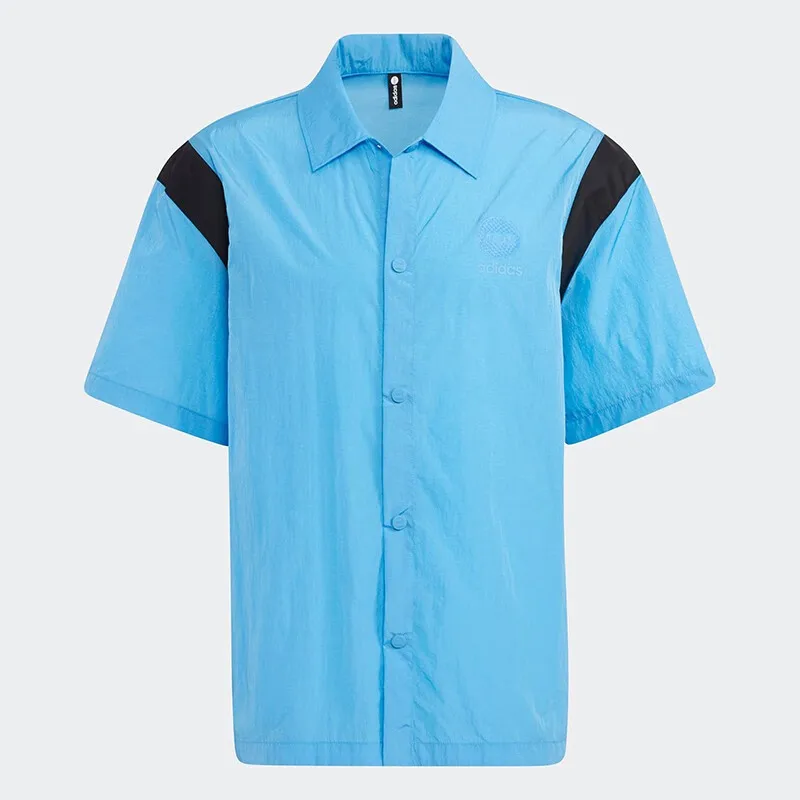 Adidas Stylish and Versatile Men's Short - sleeve Shirt. The Fresh Blue Color Combined with Black Elements Highlights a Trendy
Adidas Stylish and Versatile Men's Short - sleeve Shirt. The Fresh Blue Color Combined with Black Elements Highlights a Trendy