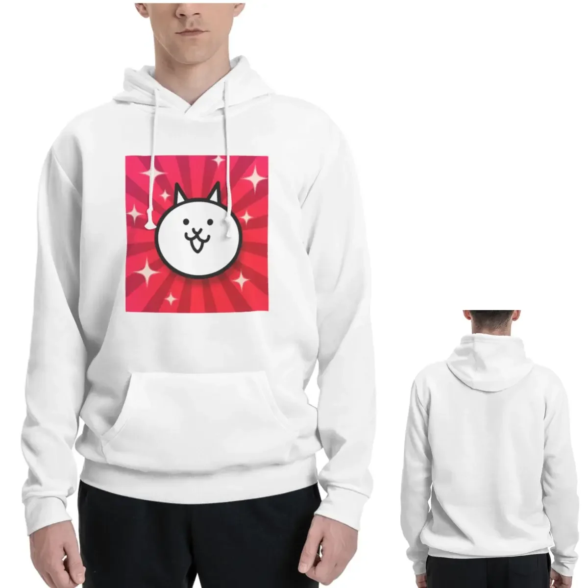 Толстовки с капюшоном Warrior Cats From Battle Cats для мужчин и женщин, повседневные пуловеры, толстовки в стиле хип-хоп, уличная одежда с длинными рукавами, осень-зима
Толстовки с капюшоном Warrior Cats From Battle Cats для мужчин и женщин, повседневные пуловеры, толстовки в стиле хип-хоп, уличная одежда с длинными рукавами, осень-зима