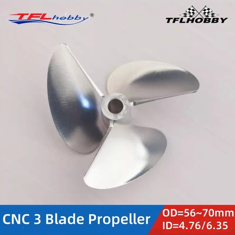 TFL O Series Aluminum CNC 3 Blade Propeller D=4.76mm/6.35mm P=1.4 for Competition Gasoline ship FSR-O27 Electric Racing Boat
TFL O Series Aluminum CNC 3 Blade Propeller D=4.76mm/6.35mm P=1.4 for Competition Gasoline ship FSR-O27 Electric Racing Boat