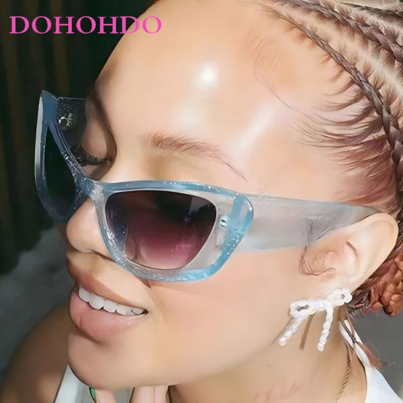 Vintage Cat Eye Punk Sunglasses Men Women Trendy Fashion Luxury Brand Design Y2K Glitter Candy Colors Travel Sun Glasses UV400
Vintage Cat Eye Punk Sunglasses Men Women Trendy Fashion Luxury Brand Design Y2K Glitter Candy Colors Travel Sun Glasses UV400