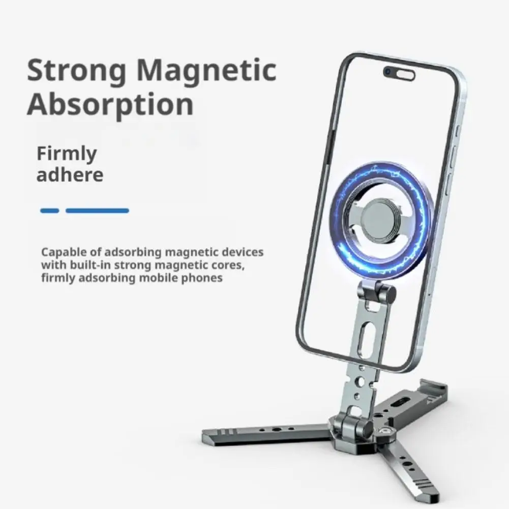 Профессиональный многофункциональный магнитный держатель для телефона, складной штатив для камеры, подставка для телефона для iPhone 17, 16, 15, настольная подставка
Профессиональный многофункциональный магнитный держатель для телефона, складной штатив для камеры, подставка для телефона для iPhone 17, 16, 15, настольная подставка