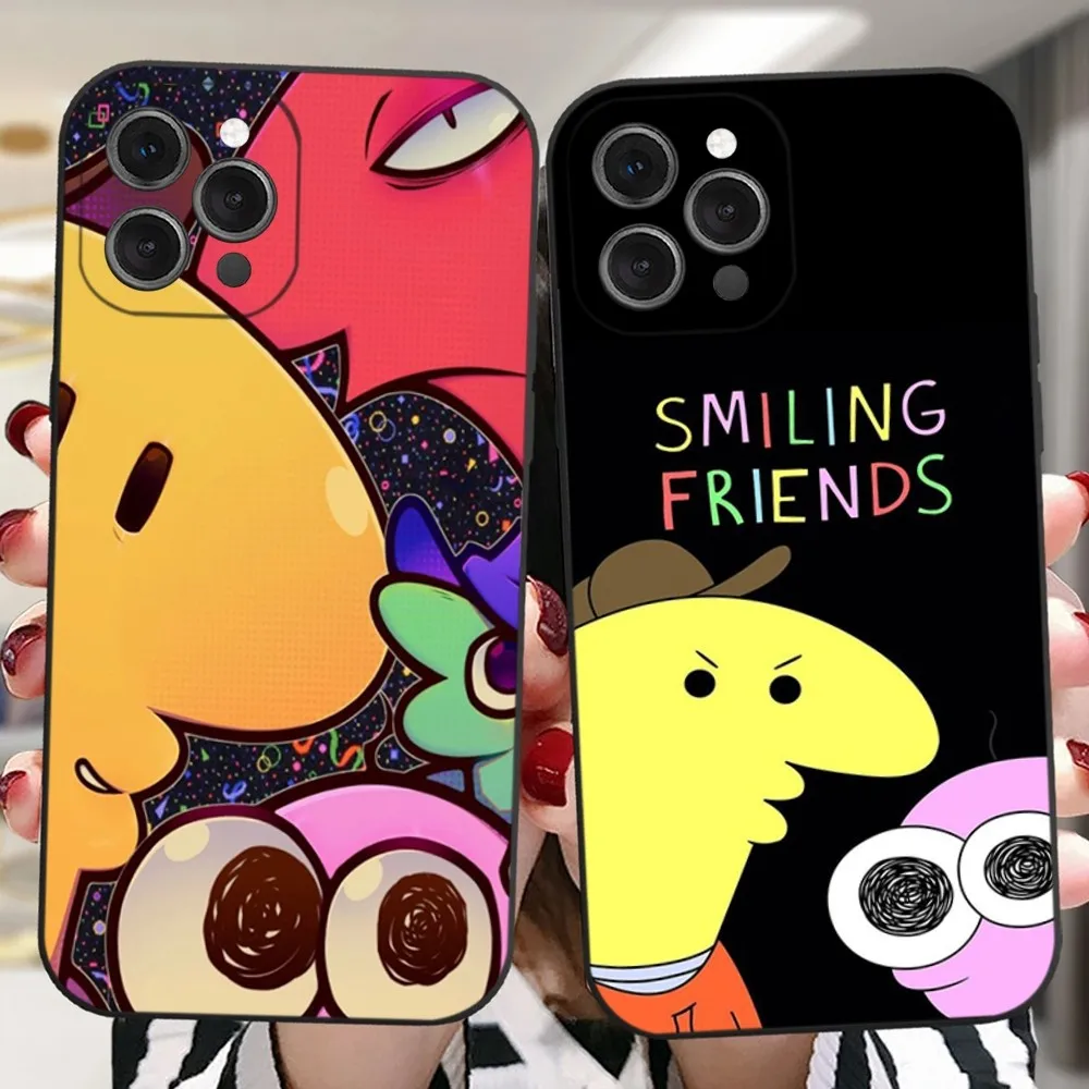 Cartoon S-Smiling F-Friends Phone Case For iPhone 16,15,14,13,12,11 Plus,Pro,Max,XR,XS,X,7,8 Plus,SE,Mini Silicone Soft
Cartoon S-Smiling F-Friends Phone Case For iPhone 16,15,14,13,12,11 Plus,Pro,Max,XR,XS,X,7,8 Plus,SE,Mini Silicone Soft