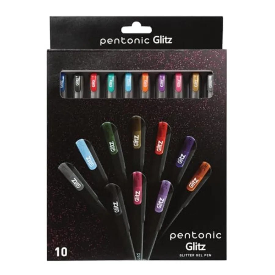Glitter Gel Pens, Count, Assorted Colors, 1.0 mm Bold Point, Smooth Writing For Journaling, Notetaking and Art Projects 025
Glitter Gel Pens, Count, Assorted Colors, 1.0 mm Bold Point, Smooth Writing For Journaling, Notetaking and Art Projects 025