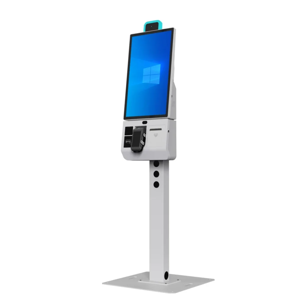 Display Restaurant Self Ordering Terminal for Quick Service Self Service Payment Kiosk with Touch
Display Restaurant Self Ordering Terminal for Quick Service Self Service Payment Kiosk with Touch
