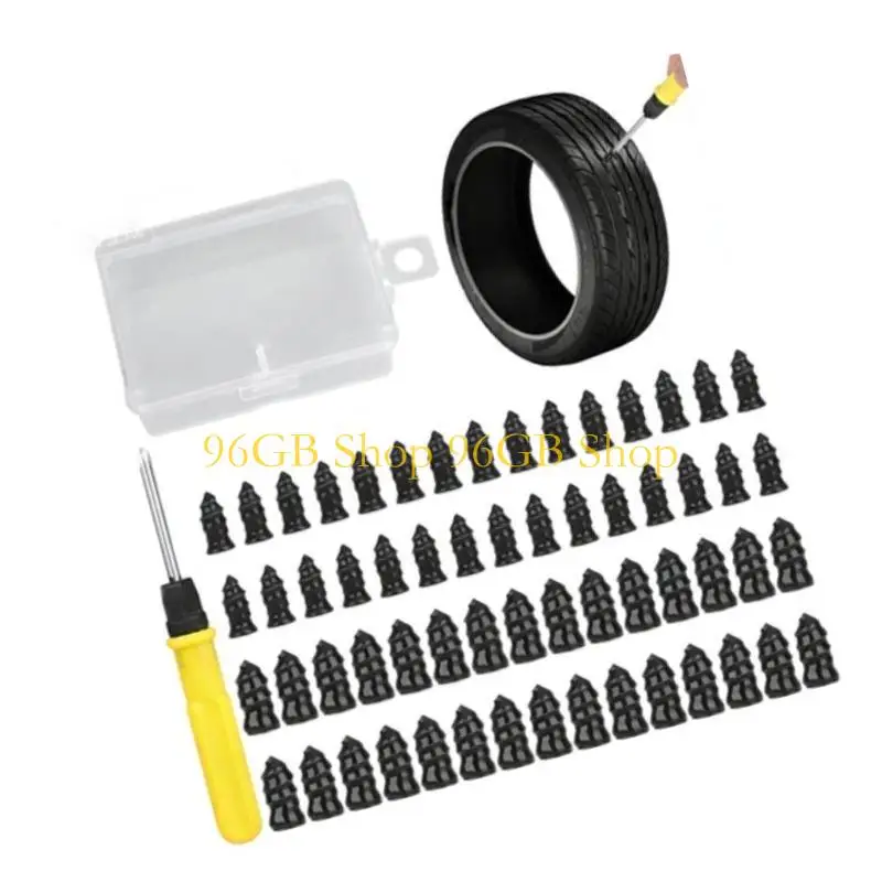 96GB Strong Rubber Tire Repair Plug for Quick Fix of Vacuum Tire Punctures On Road
96GB Strong Rubber Tire Repair Plug for Quick Fix of Vacuum Tire Punctures On Road