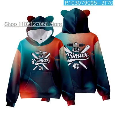 2025 newest hot Boy girls kids Clothes Icrimax Hoodie Harajuku Cat Ear Sweatshirts Kids Streetwear Clothes Personality Pullover
2025 newest hot Boy girls kids Clothes Icrimax Hoodie Harajuku Cat Ear Sweatshirts Kids Streetwear Clothes Personality Pullover