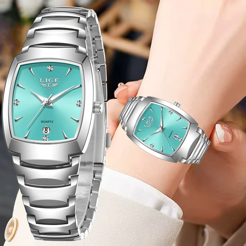 LIGE New Ladies Waterproof Watch Luxury Stainless Steel Women Watches Creative Fashion Original Elegant Quartz Wristwatch Gift
LIGE New Ladies Waterproof Watch Luxury Stainless Steel Women Watches Creative Fashion Original Elegant Quartz Wristwatch Gift