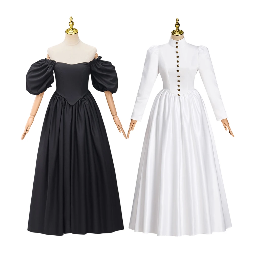 Victorian Mourning Dress Women's Gothic Steampunk Walking Day Dress Edwardian Duchess Manor Costume Court Princess Ball Gown
Victorian Mourning Dress Women's Gothic Steampunk Walking Day Dress Edwardian Duchess Manor Costume Court Princess Ball Gown