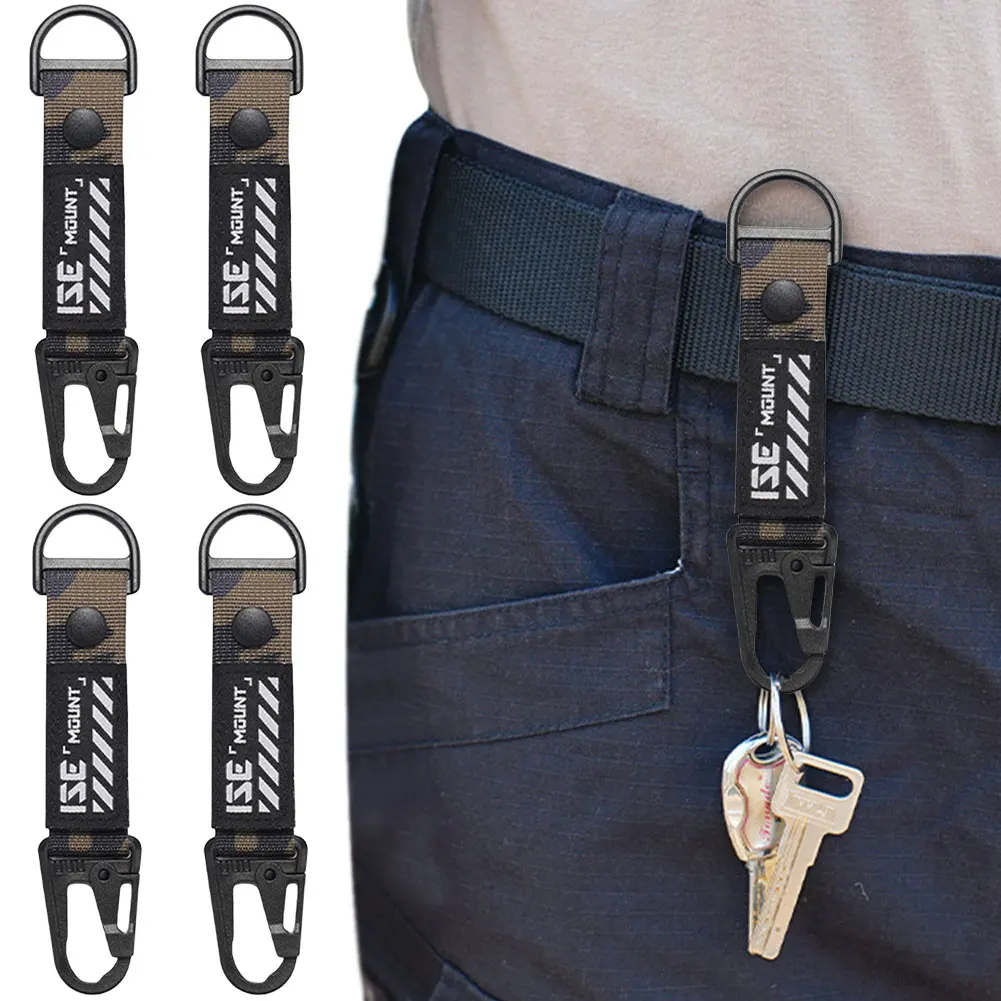 Набор из 4 многофункциональных нейлоновых пряжек-крючков для крепления на ремне, для активного отдыха и кемпинга
Набор из 4 многофункциональных нейлоновых пряжек-крючков для крепления на ремне, для активного отдыха и кемпинга