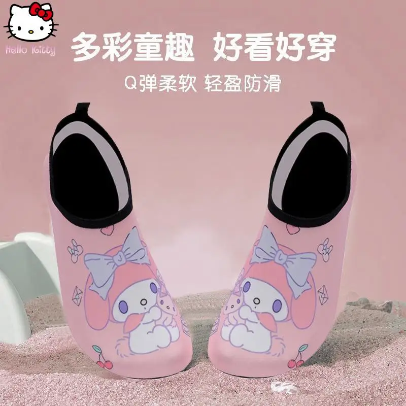 Cinnamoroll Anime Girls Beach Shoes Kawaii Cartoon New Kuromi Boys Soft Sole Shoe Sanrio Swimming Shoe Quick Dry Sweat Absorbing
Cinnamoroll Anime Girls Beach Shoes Kawaii Cartoon New Kuromi Boys Soft Sole Shoe Sanrio Swimming Shoe Quick Dry Sweat Absorbing