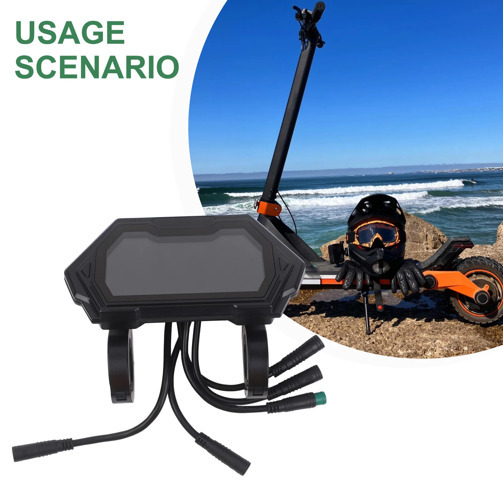 Electric scooter display instrument for KUGOO Max G2 G2 Pro and For Kukirin G2 Pro compatible scooters easy installation
Electric scooter display instrument for KUGOO Max G2 G2 Pro and For Kukirin G2 Pro compatible scooters easy installation