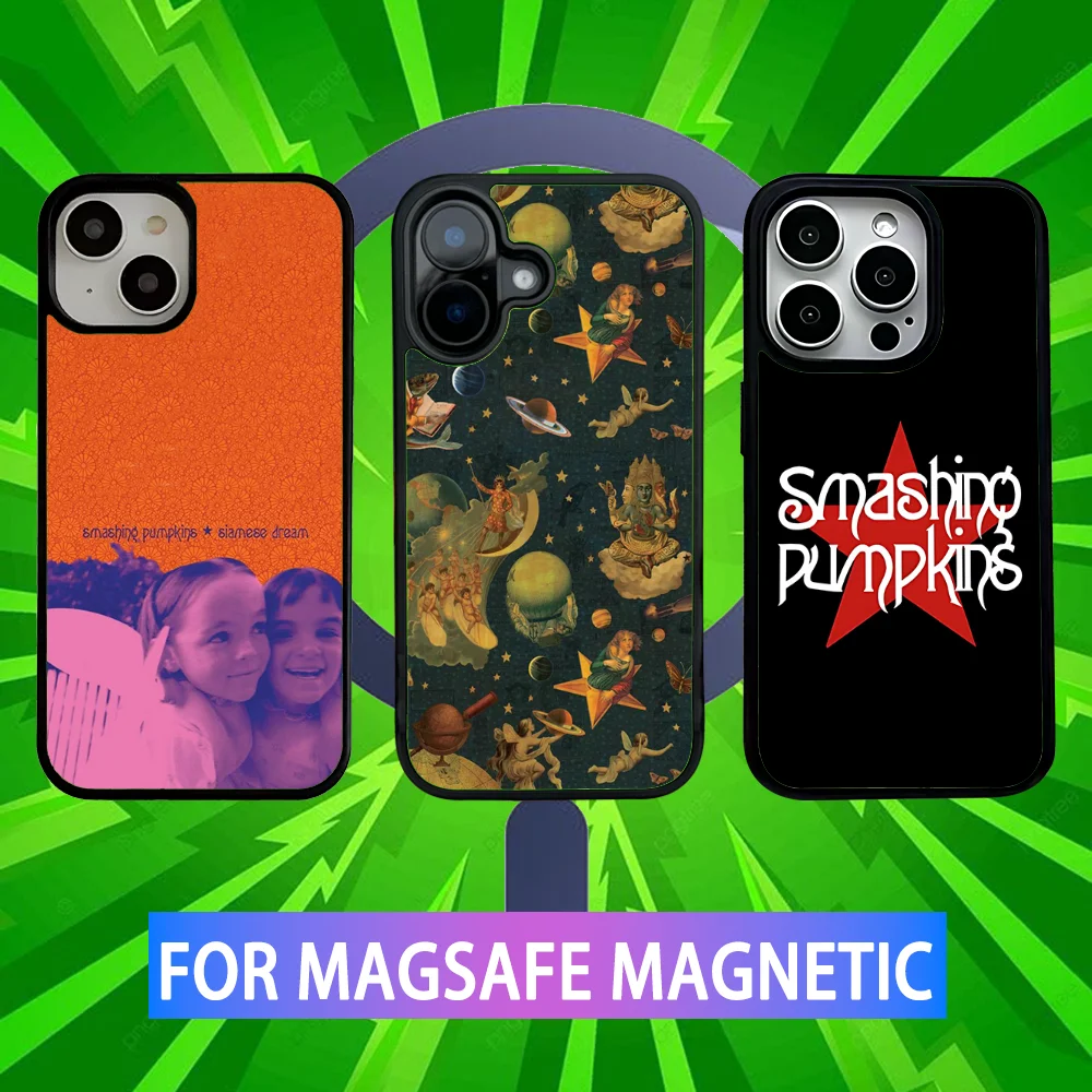The S-Smashing P-Pumpkins Phone Case For iPhone 16,15,14,13,12,11,Pro,Max,Plus,Mini,SE New Magsafe Magnetic Wireless Charging
The S-Smashing P-Pumpkins Phone Case For iPhone 16,15,14,13,12,11,Pro,Max,Plus,Mini,SE New Magsafe Magnetic Wireless Charging