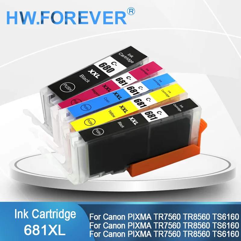 GI-680 CLI-681 681 681XL Совместимый картридж для Canon PIXMA TR7560 TR8560 TS6160 TS6260 TS8160 TS8260 TS9160 TS9560 TS706
GI-680 CLI-681 681 681XL Совместимый картридж для Canon PIXMA TR7560 TR8560 TS6160 TS6260 TS8160 TS8260 TS9160 TS9560 TS706
