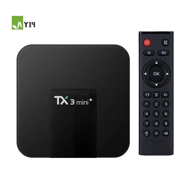 AY14 -TX3 Mini+ TV Box S905W2 4G/32G Dual Band 2.4Ghz&5Ghz Wi-Fi & Bluetooth BT Set Top Box
AY14 -TX3 Mini+ TV Box S905W2 4G/32G Dual Band 2.4Ghz&5Ghz Wi-Fi & Bluetooth BT Set Top Box