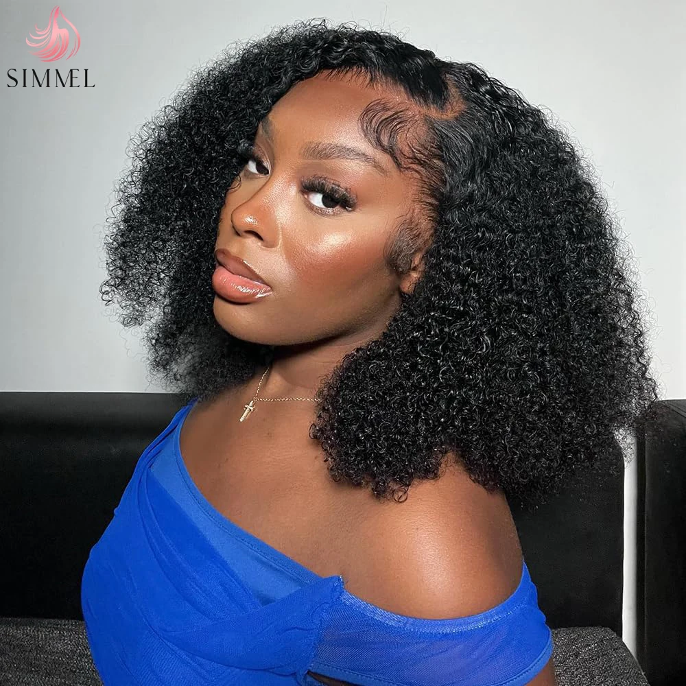 Afro Kinky Curly Short Bob Wig Human Hair Pre Plucked Jerry Curly T Part Lace Wigs 180% Density 12-18 Inch Brazilian Hair
Afro Kinky Curly Short Bob Wig Human Hair Pre Plucked Jerry Curly T Part Lace Wigs 180% Density 12-18 Inch Brazilian Hair