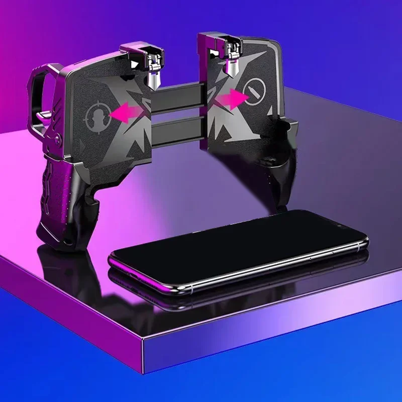 Mobile Gamepad With Controller And Joystick For Phone Gaming, Key Physics Assisted Shootings Controller New Games Accessory
Mobile Gamepad With Controller And Joystick For Phone Gaming, Key Physics Assisted Shootings Controller New Games Accessory