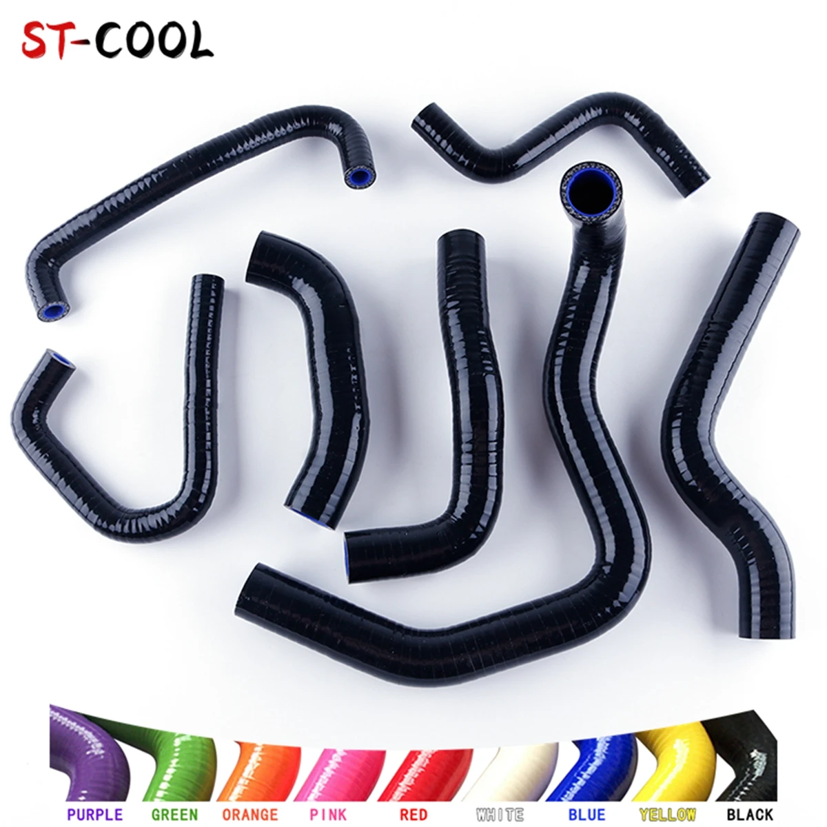 For Kawasaki ZX6R 2007-2008 Ninja ZX6 ZX600 07 08 Silicone Radiator Hose Coolant Pipes Kit 7Pcs 10 Colors
For Kawasaki ZX6R 2007-2008 Ninja ZX6 ZX600 07 08 Silicone Radiator Hose Coolant Pipes Kit 7Pcs 10 Colors