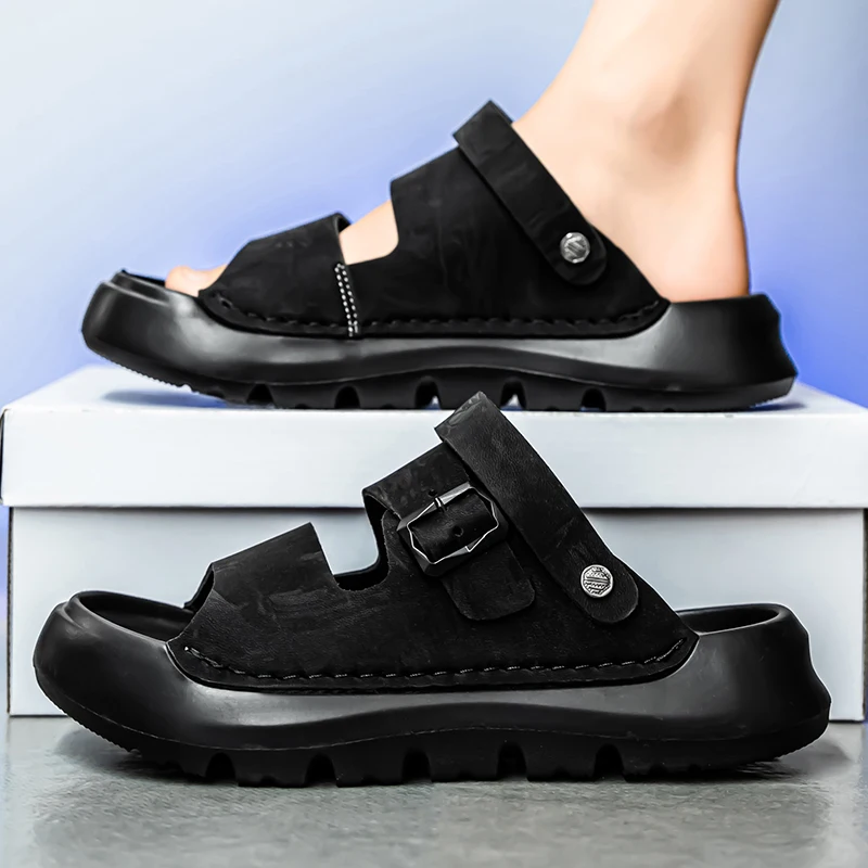 Fashion Summer Men Sandals Outdoor Walking Beach Sandals Comfortable Casual Shoes 2026 New Lightweight Men Slippers Beach Shoes
Fashion Summer Men Sandals Outdoor Walking Beach Sandals Comfortable Casual Shoes 2026 New Lightweight Men Slippers Beach Shoes