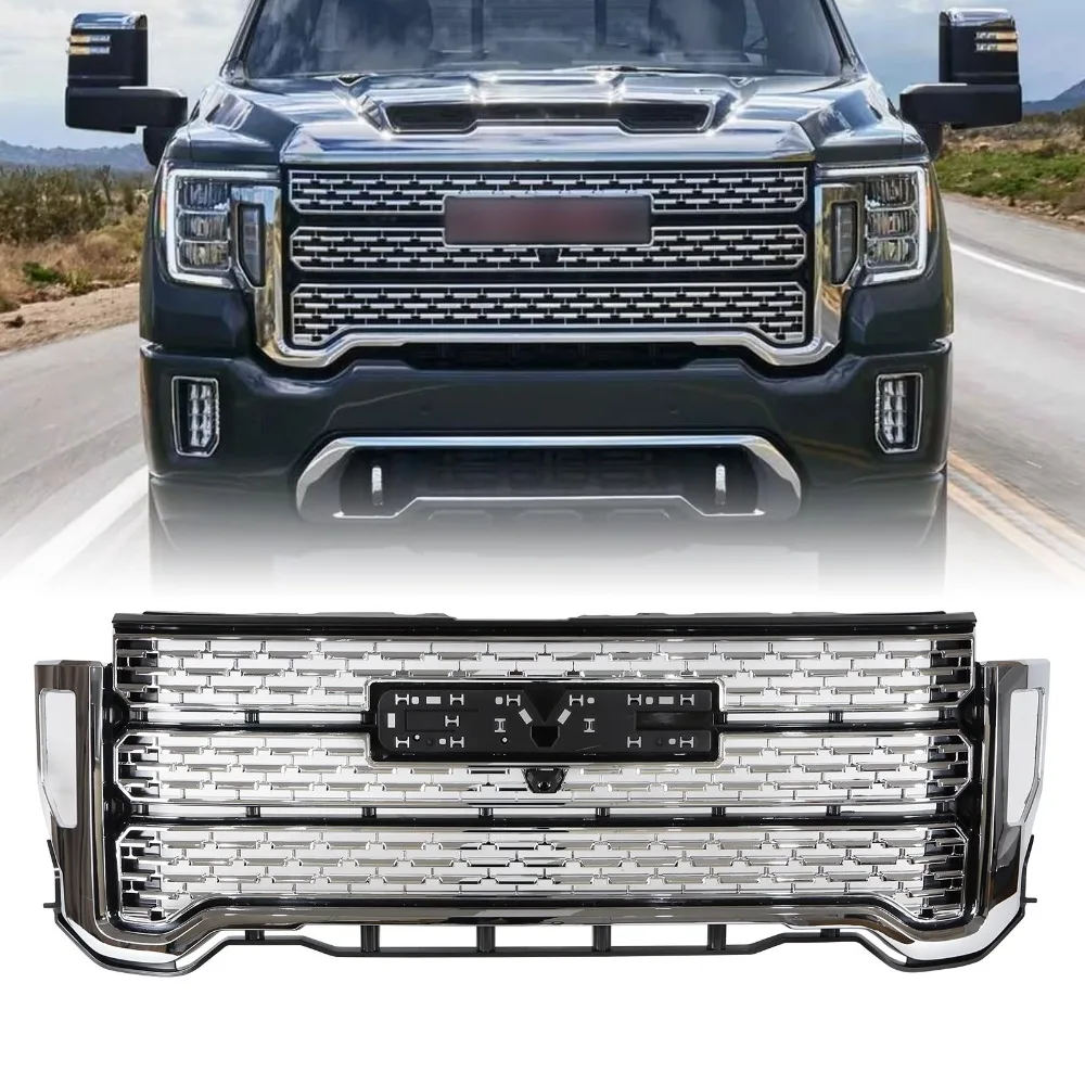 Для GMC Sierra 2500 HD 3500 HD 2020-2023 Передняя решетка радиатора с отверстием для камеры в стиле Denali
Для GMC Sierra 2500 HD 3500 HD 2020-2023 Передняя решетка радиатора с отверстием для камеры в стиле Denali
