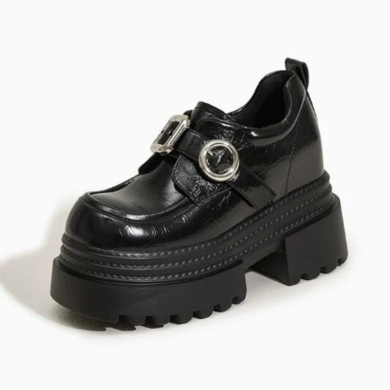 Loafer Shoes Women's 2026 Spring Autumn New High Heels Small Leather Shoes Fashion Versatile British Style Single Shoes Sneakers
Loafer Shoes Women's 2026 Spring Autumn New High Heels Small Leather Shoes Fashion Versatile British Style Single Shoes Sneakers