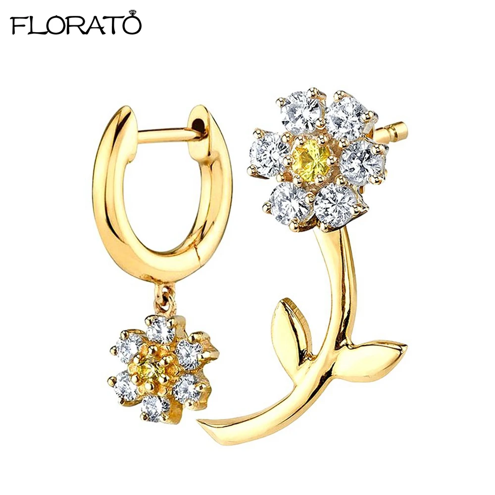 925 Sterling Silver Needle Exquisite Flower Earrings for Women Fashion Zircon Small Stud Earring Fine Jewelry Set Wedding Gift
925 Sterling Silver Needle Exquisite Flower Earrings for Women Fashion Zircon Small Stud Earring Fine Jewelry Set Wedding Gift