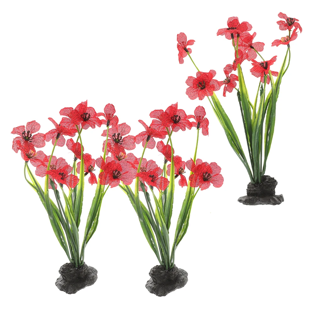 3pcs Artificial Aquatic Plants Fish Tank Decorations Lifelike Aquarium Landscape Plants Realistic Plastic Green Leaves For
3pcs Artificial Aquatic Plants Fish Tank Decorations Lifelike Aquarium Landscape Plants Realistic Plastic Green Leaves For