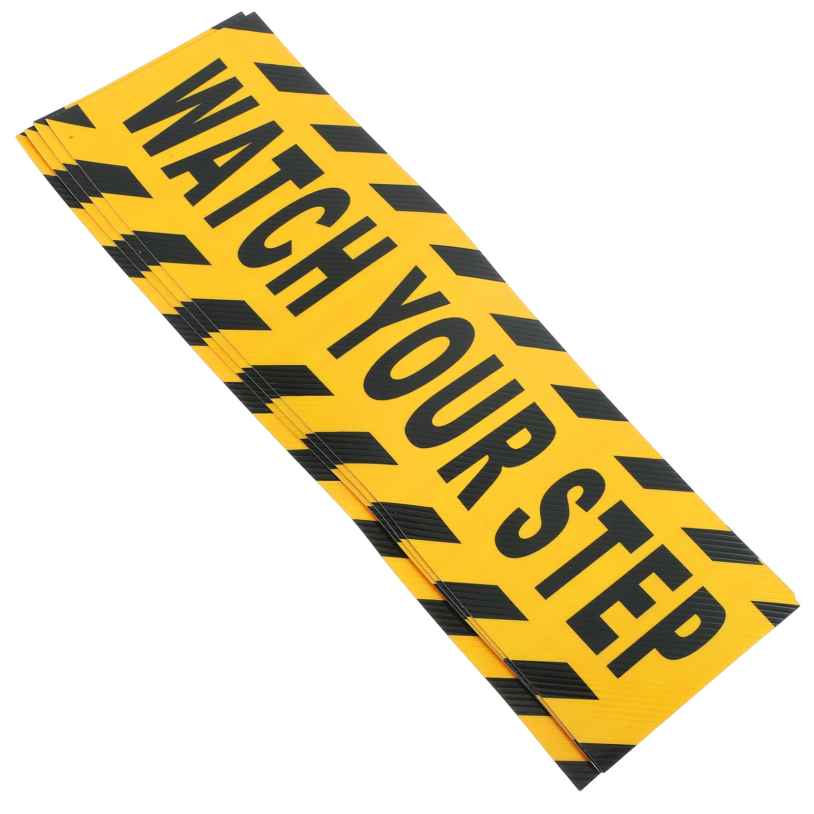 4pcs Watch Your Step Stickers Anti Slip Pvc Self Adhesive Signs Stairs Hallways Malls Yellow Black Warning Tape Non Slip Floor
4pcs Watch Your Step Stickers Anti Slip Pvc Self Adhesive Signs Stairs Hallways Malls Yellow Black Warning Tape Non Slip Floor