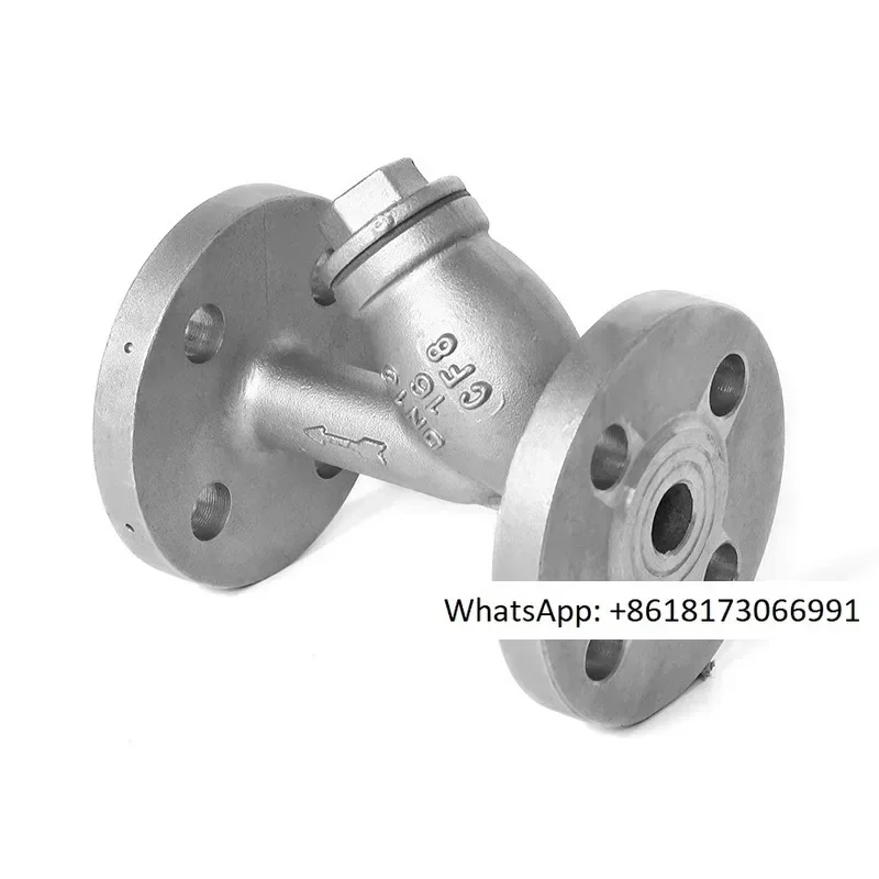 Stainless steel Y-shaped filter, straight through natural gas pipeline filter, stainless steel flange filter
Stainless steel Y-shaped filter, straight through natural gas pipeline filter, stainless steel flange filter