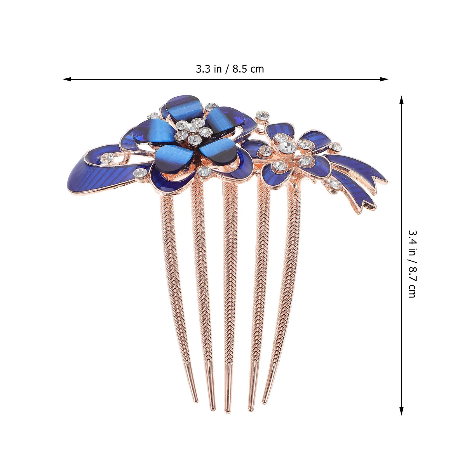 Bridal Hair Comb Rhinestone Flower Wedding Hair Accessories Elegant Zinc Alloy Side Comb Bridal Headpiece for Bride
Bridal Hair Comb Rhinestone Flower Wedding Hair Accessories Elegant Zinc Alloy Side Comb Bridal Headpiece for Bride